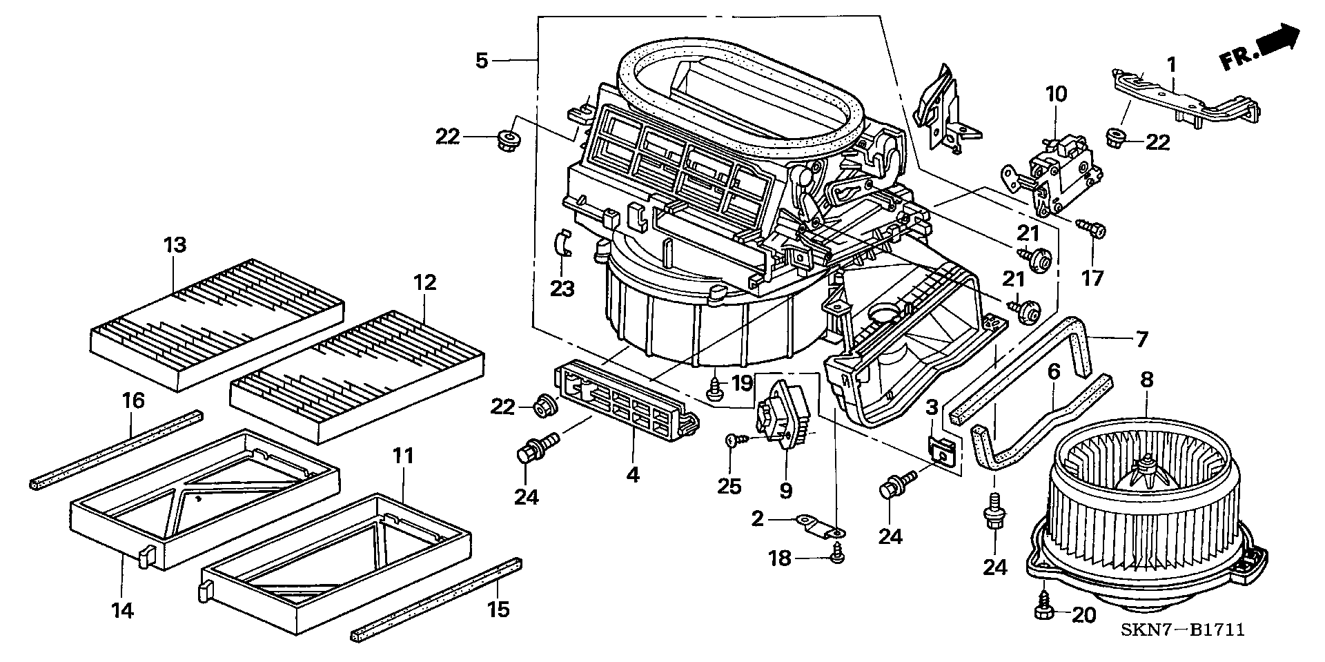 Honda 80291-SCA-E11 - Filtre, kabin havası www.parts5.com