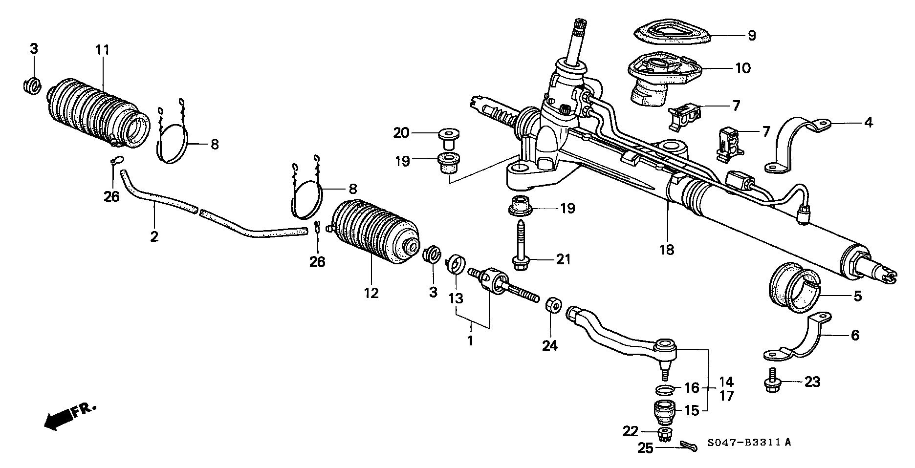 ACURA 53560S04003 - Rooliots www.parts5.com