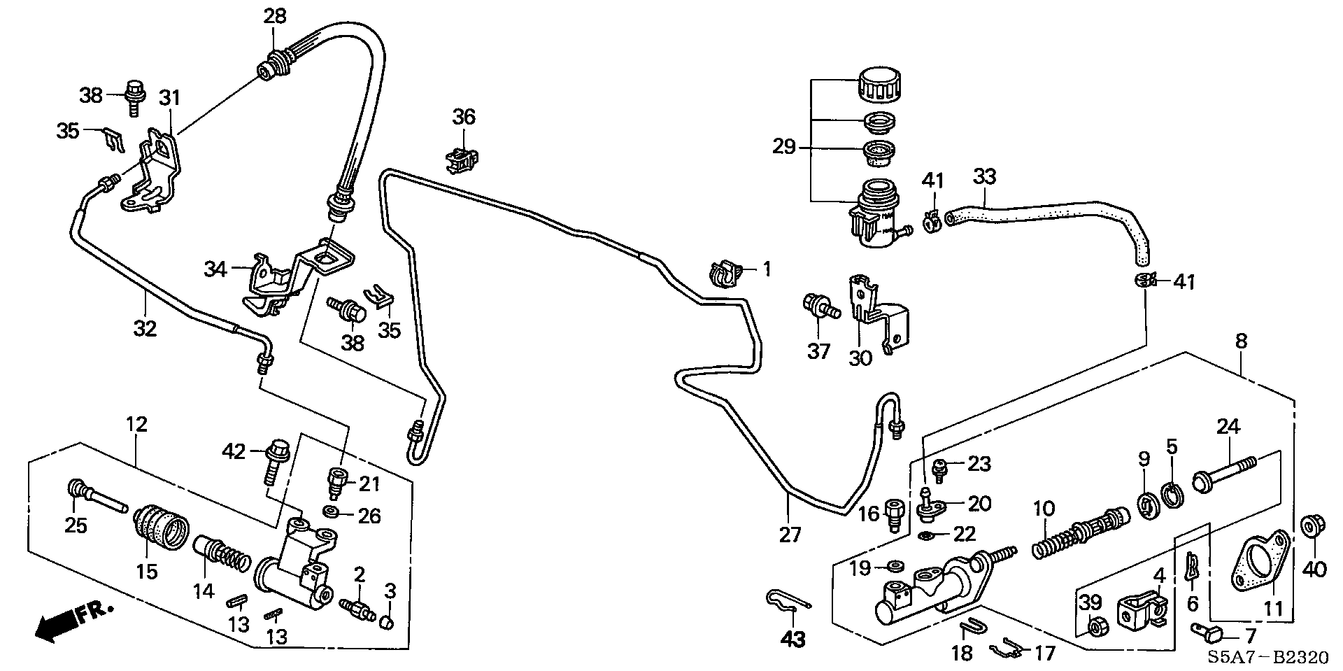 Honda 46920-S5A-G01 - Adóhenger, kuplung www.parts5.com