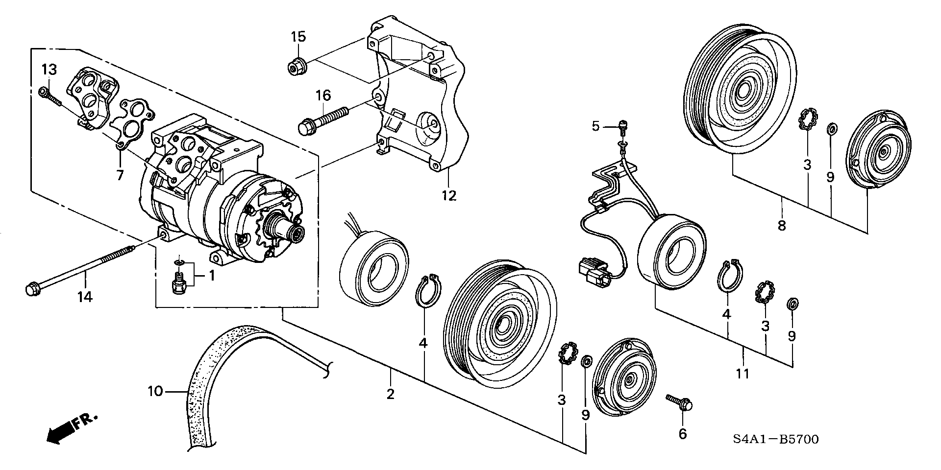 Honda 38920-PDA-E03 - Ιμάντας poly-V www.parts5.com