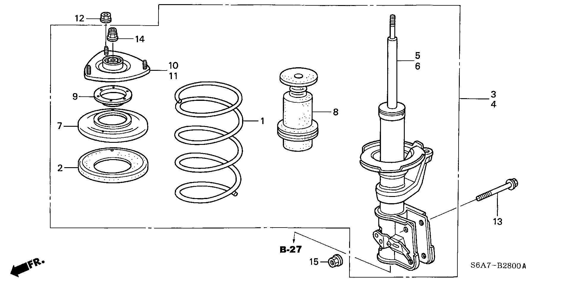 Honda 51722-S5A-014 - Предпазна капачка / маншон, амортисьор www.parts5.com