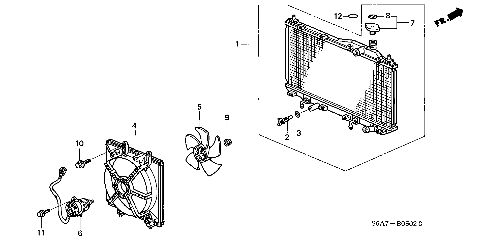 Honda 19045PMAE01 - Sealing Cap, radiator parts5.com