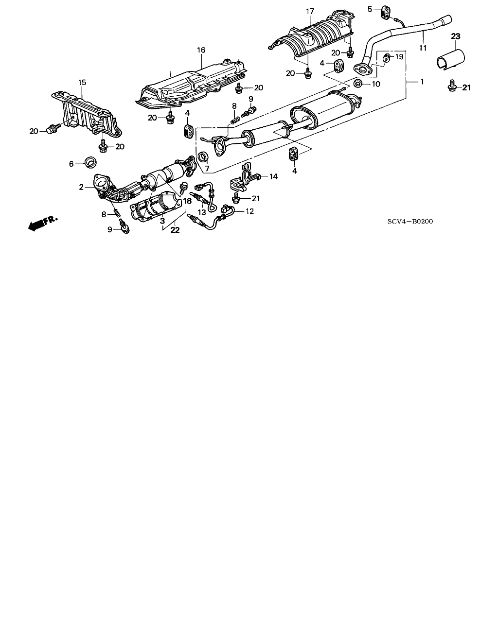 Honda 18215-S5D-A01 - Cuzinet, stabilizator www.parts5.com