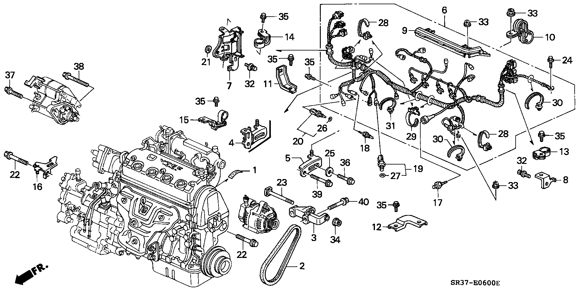 ACURA 37870-PJ7-003 - Soğutucu akışkan sıcaklık sensörü www.parts5.com