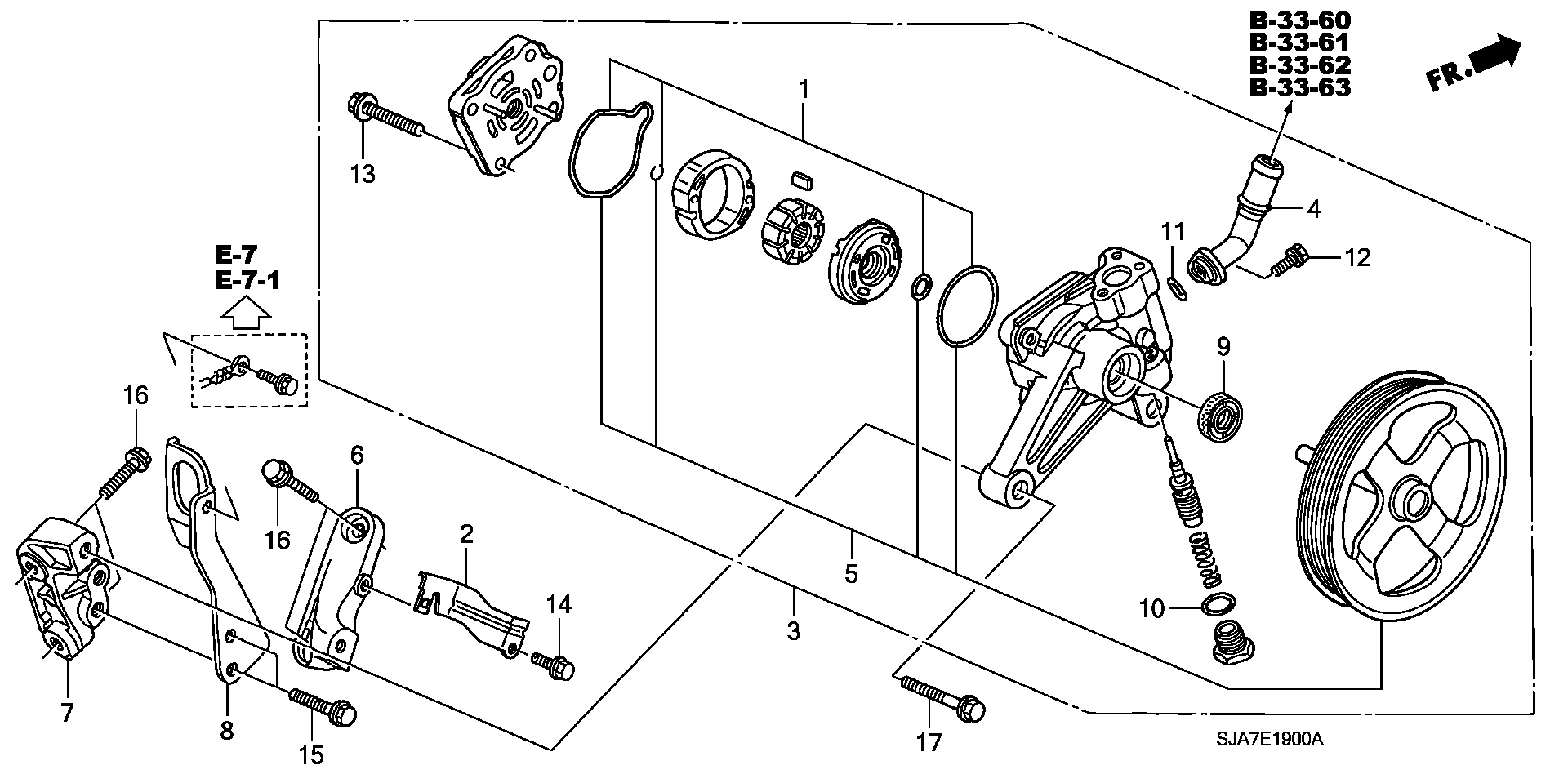 Honda 91343RJA005 - Brtva, usisna koljenasta cijev www.parts5.com