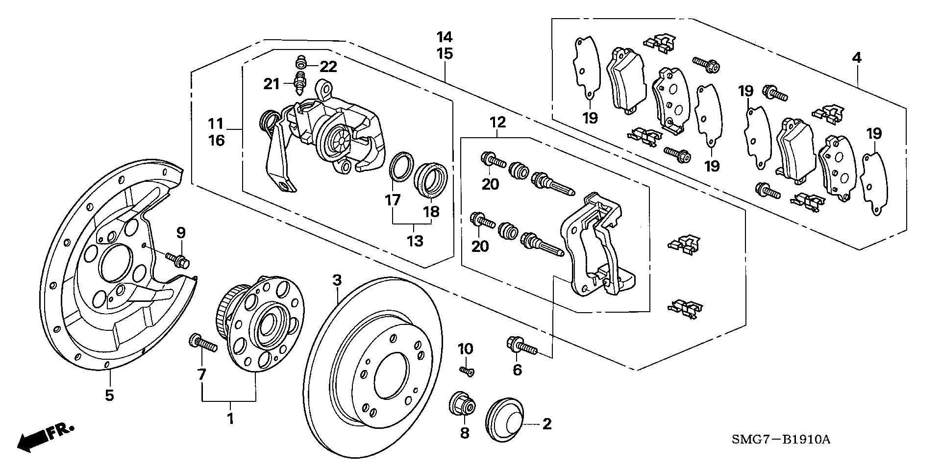 Honda 43103-SMG-E01 - Bremssattel www.parts5.com