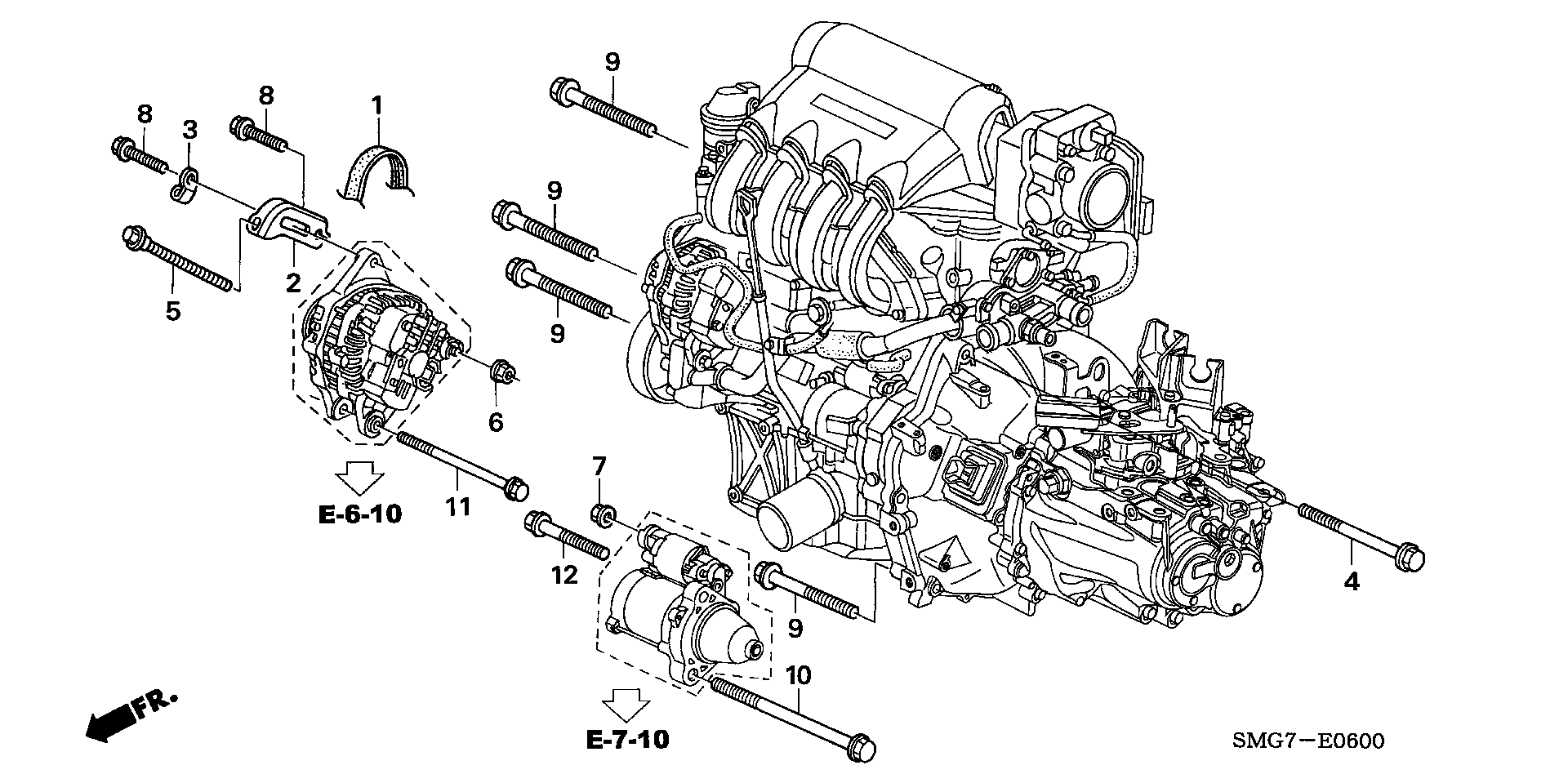 Honda 38920-PWA-901 - Поликлиновой ремень www.parts5.com