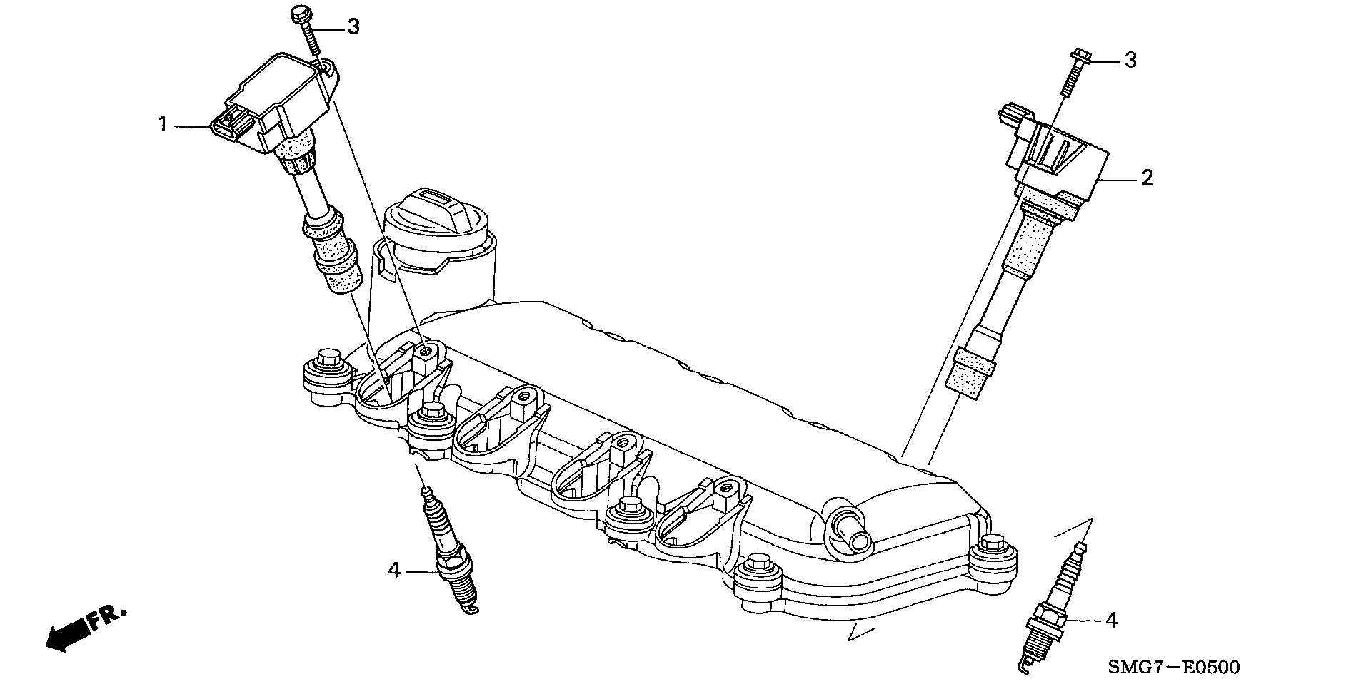 Honda 98079 5615V - Zapaľovacia sviečka www.parts5.com