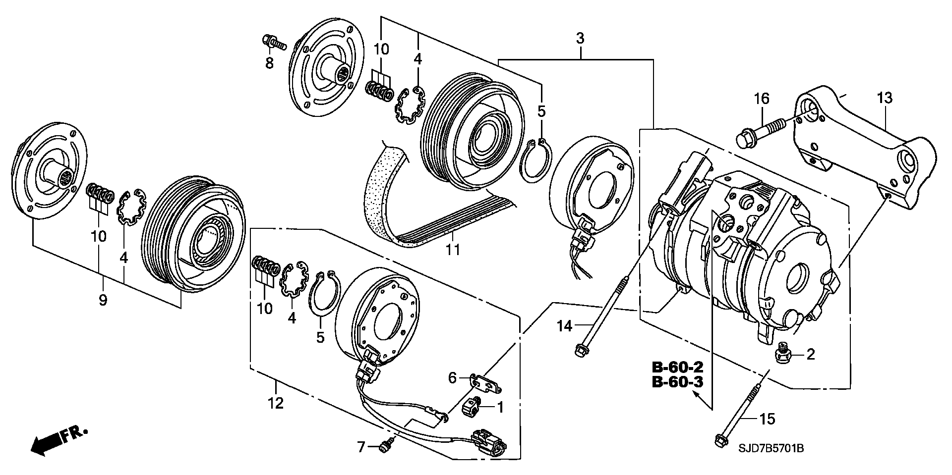 Honda 38920-PNA-023 - Ozubený klinový remeň www.parts5.com