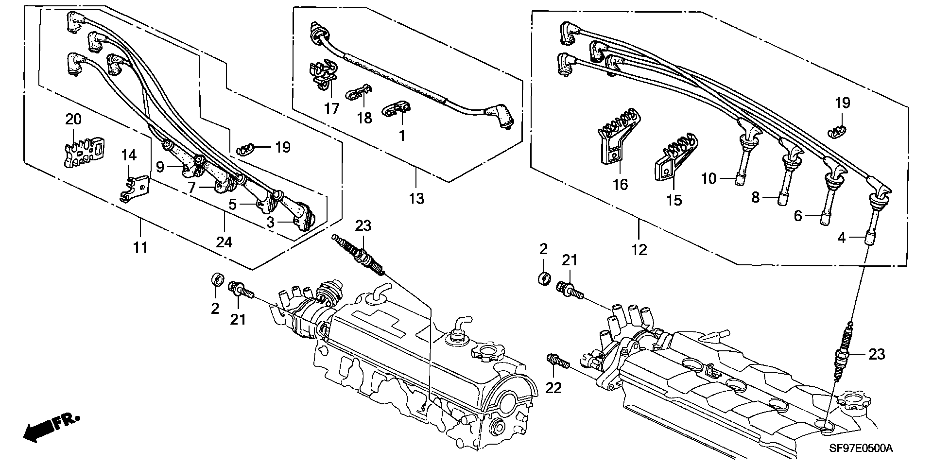 Honda 98079-55148 - Spark Plug www.parts5.com