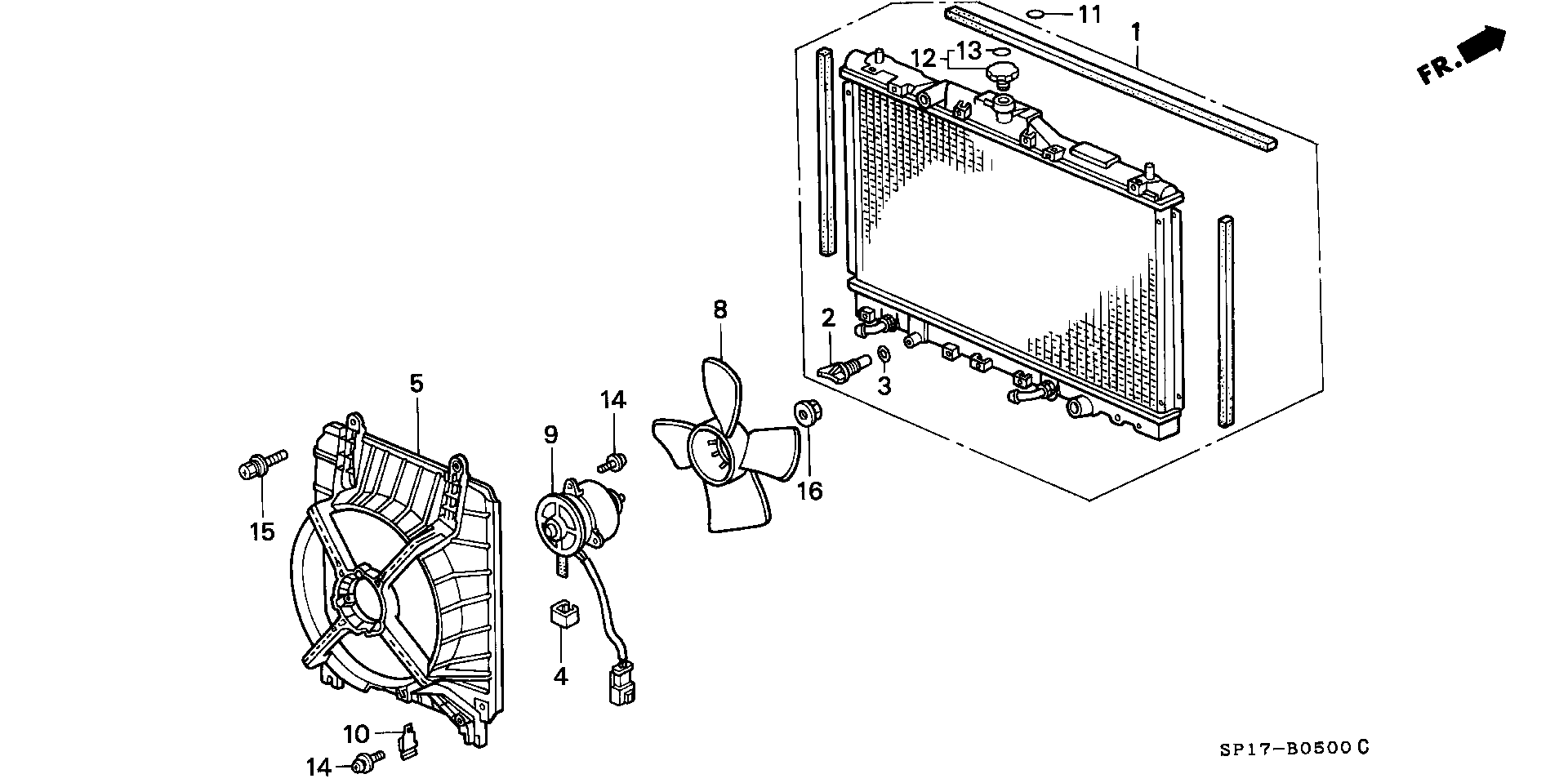 TOYOTA 19045PY3013 - Korkki, jäähdytin www.parts5.com