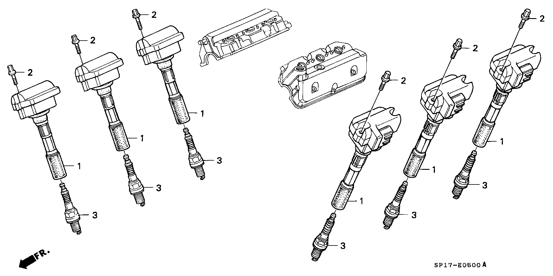 Honda 98079-5514H - Gyújtógyertya www.parts5.com