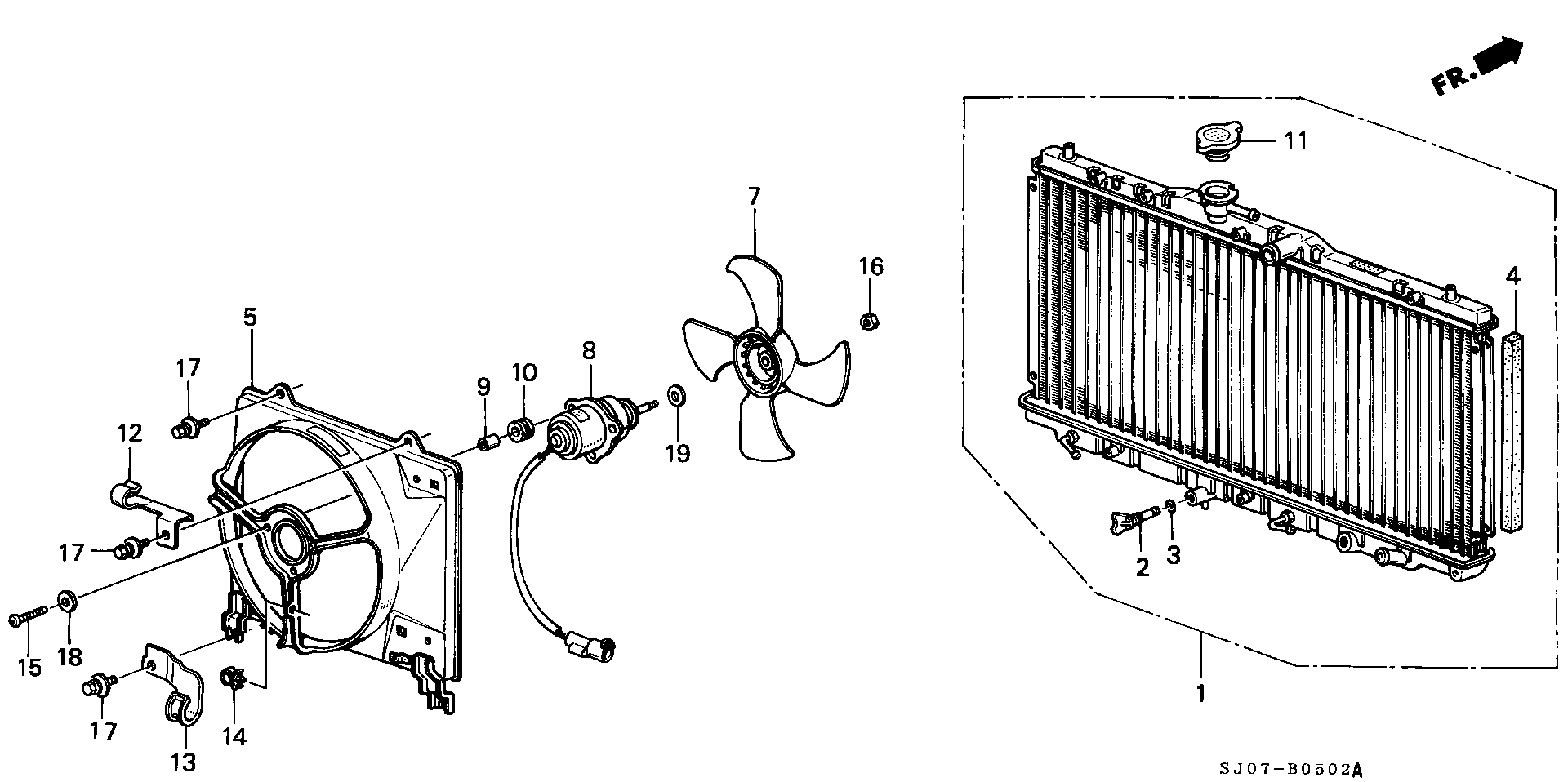 Honda 19045PA0014 - Крышка, заливная горловина www.parts5.com