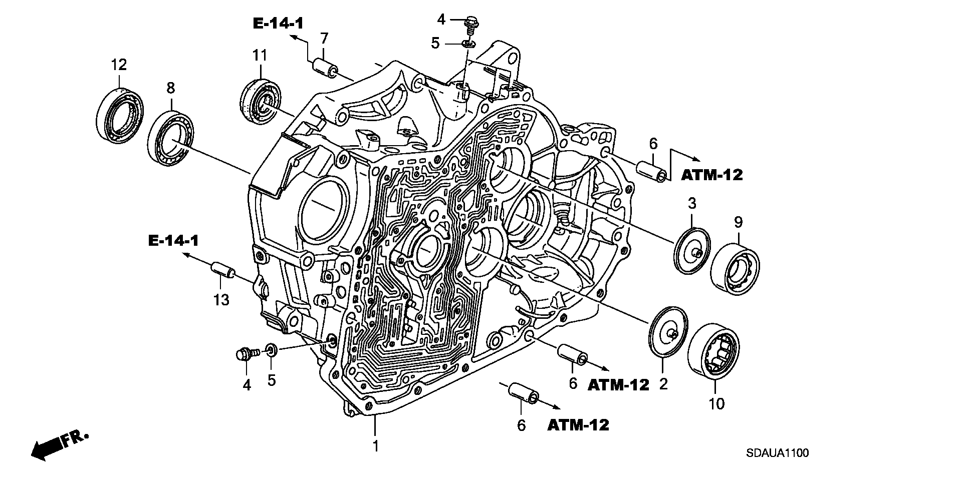 Honda 91207P7Z003 - Tömítőgyűrű, differenciálmű www.parts5.com