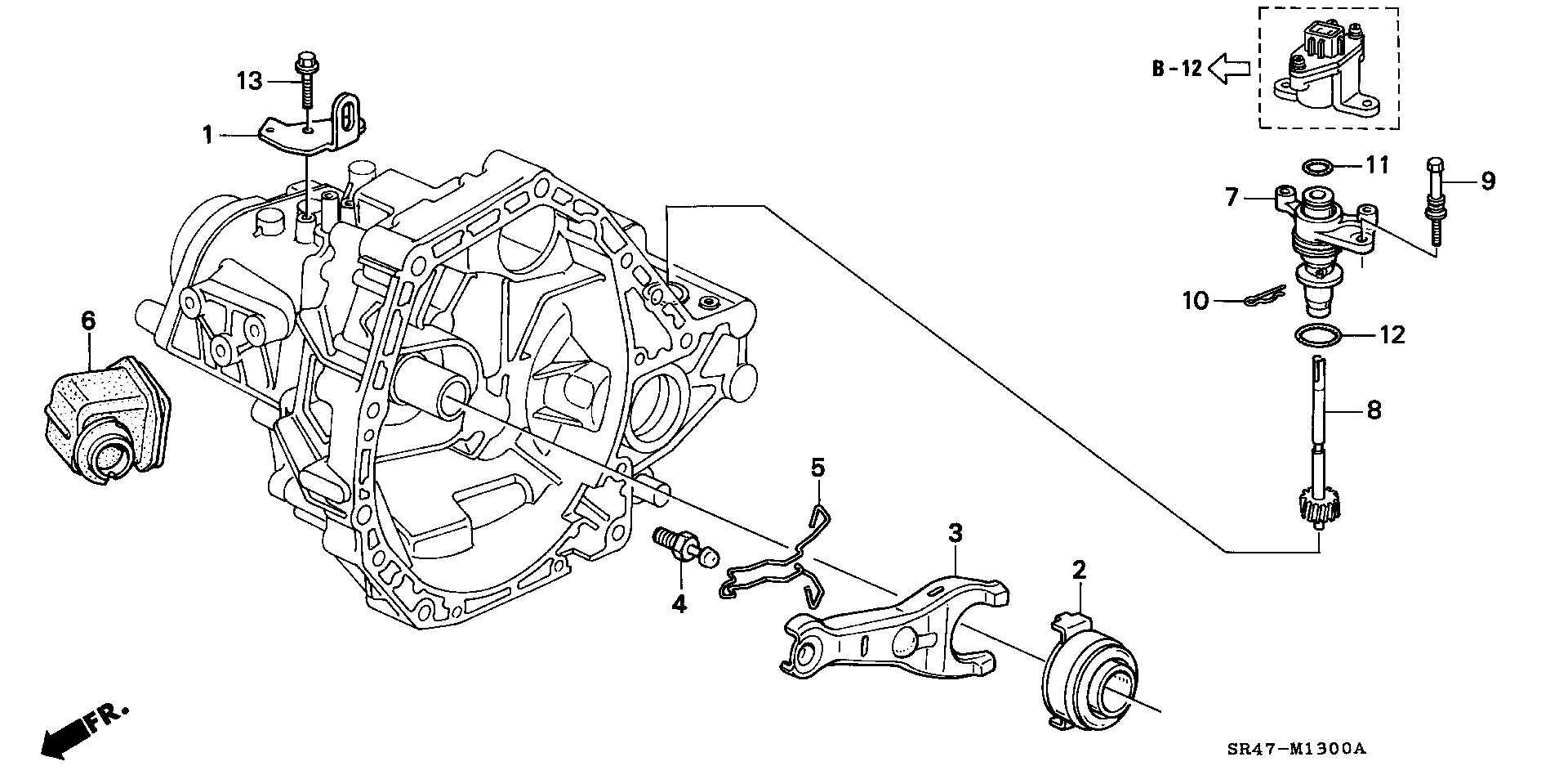 Honda 22810-P21-003 - Выжимной подшипник сцепления www.parts5.com