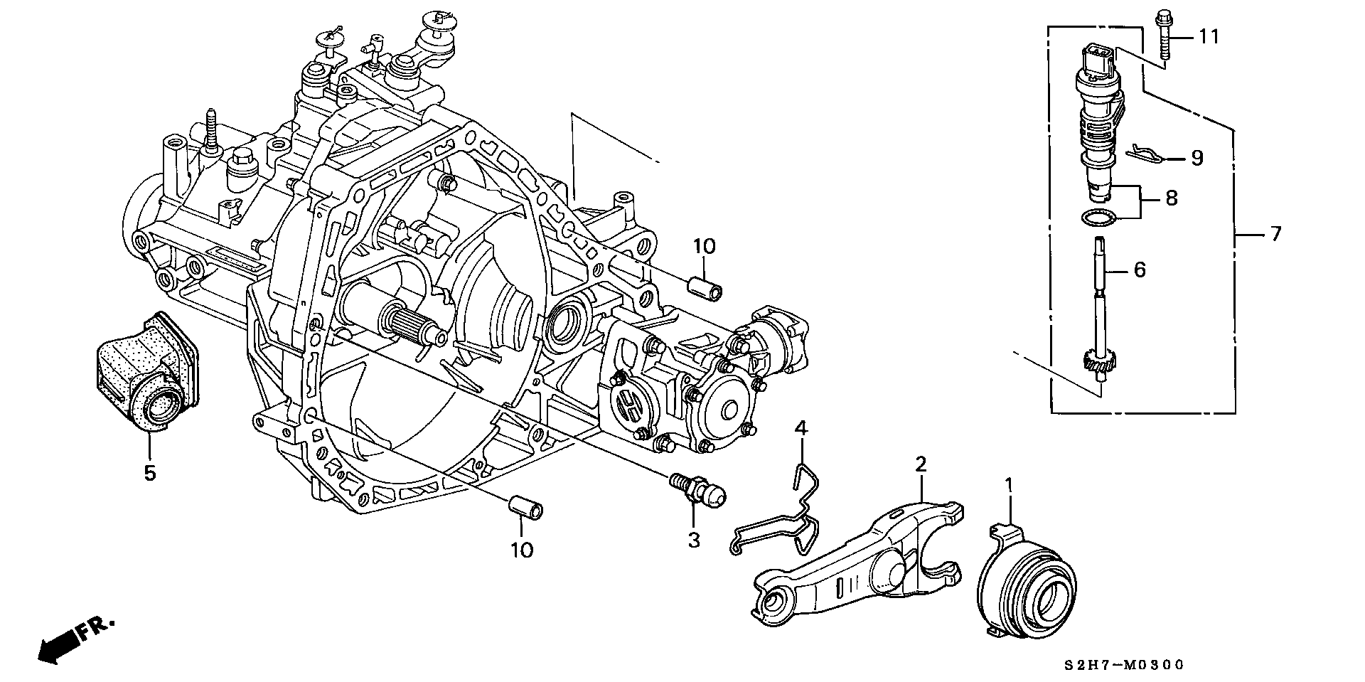 Opel 22810PLW003 - Выжимной подшипник сцепления www.parts5.com