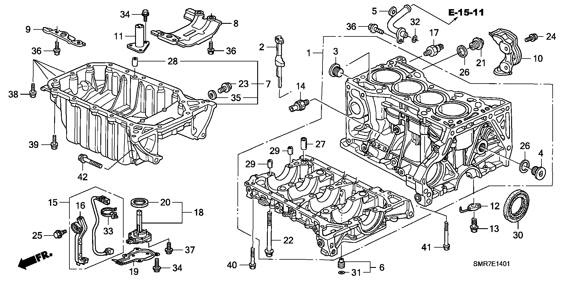 Honda 91214-PWA-Y01 - Simering, arbore cotit www.parts5.com