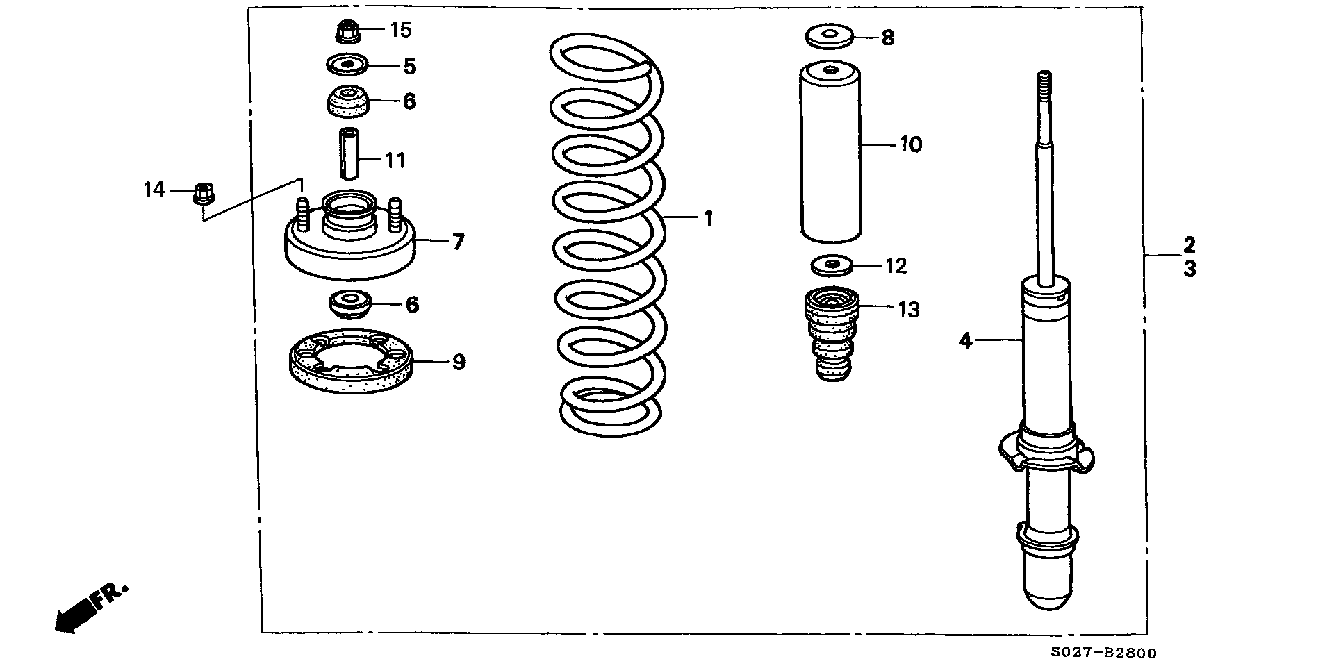 Honda 51687-SR0-A02 - Ochranný kryt / manżeta tlmiča pérovania www.parts5.com