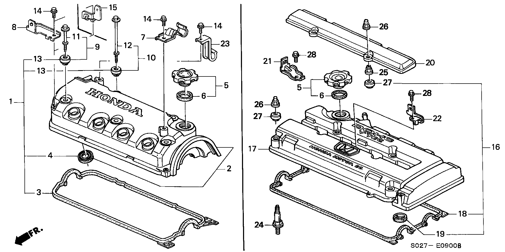 Honda 12342-P08-004 - Inel etansare, locas bujie www.parts5.com