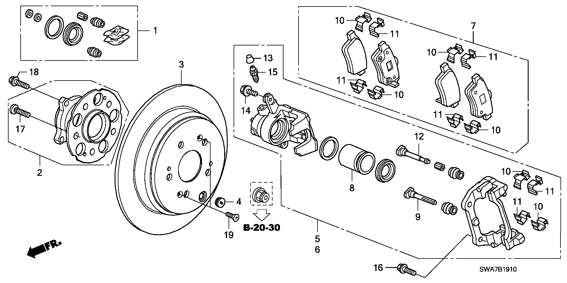 Honda 90113SD4901 - Μπουλόνι τροχού www.parts5.com