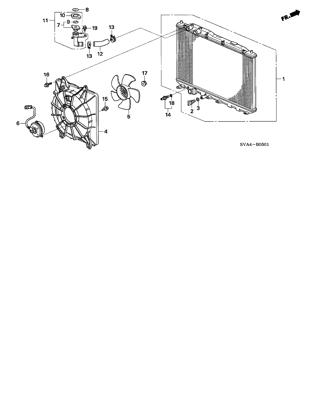 Honda 19047-PLC-003 - Sulgurkate, jahutusseade www.parts5.com