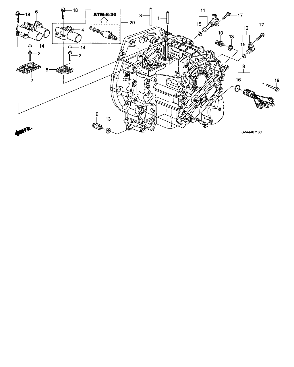 Honda 91301-PC9-003 - Dichtung, Ansaugkrümmer www.parts5.com