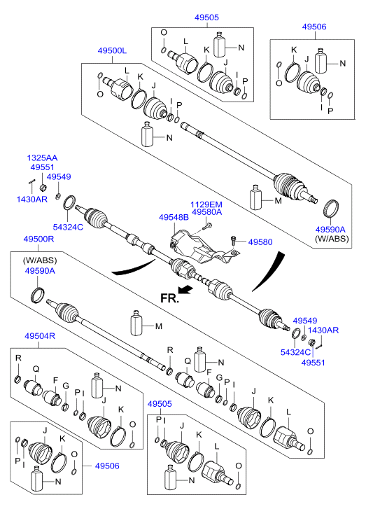 Hyundai 495013S271 - Planetara www.parts5.com