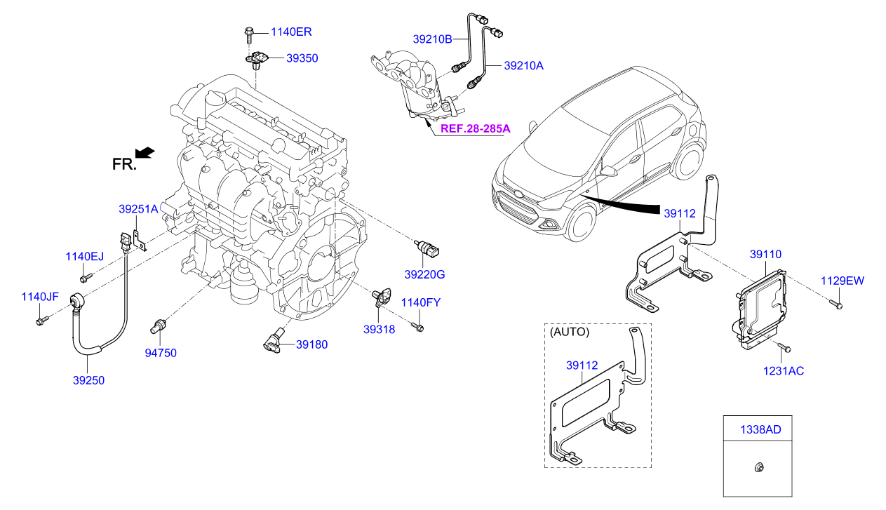 KIA 39350-3F000 - Σηματοδ. παλμών, στροφ. άξονας www.parts5.com