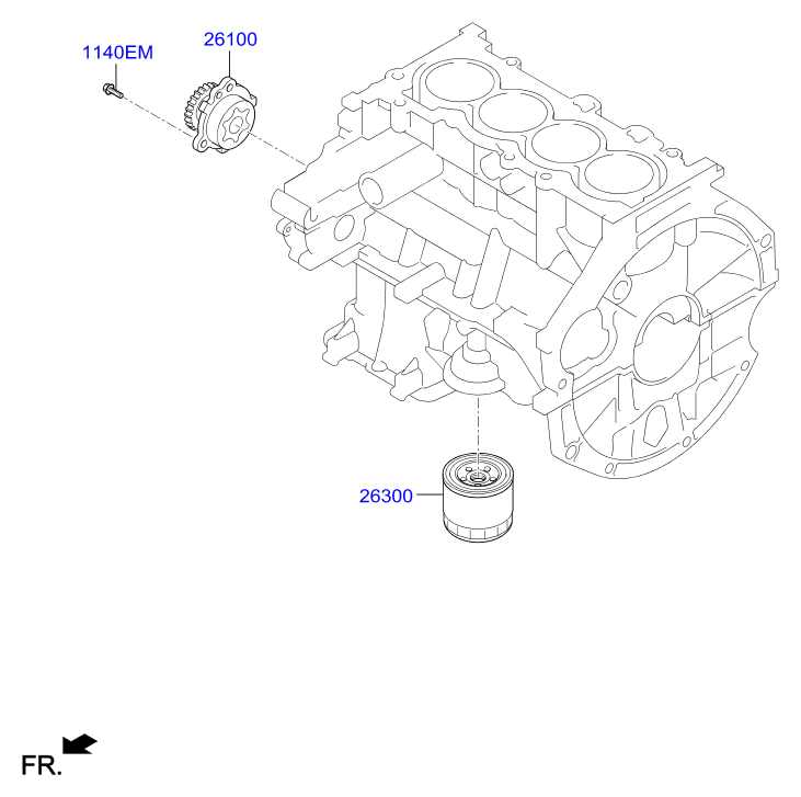 Hyundai 26300 02752 - Filtro de aceite www.parts5.com