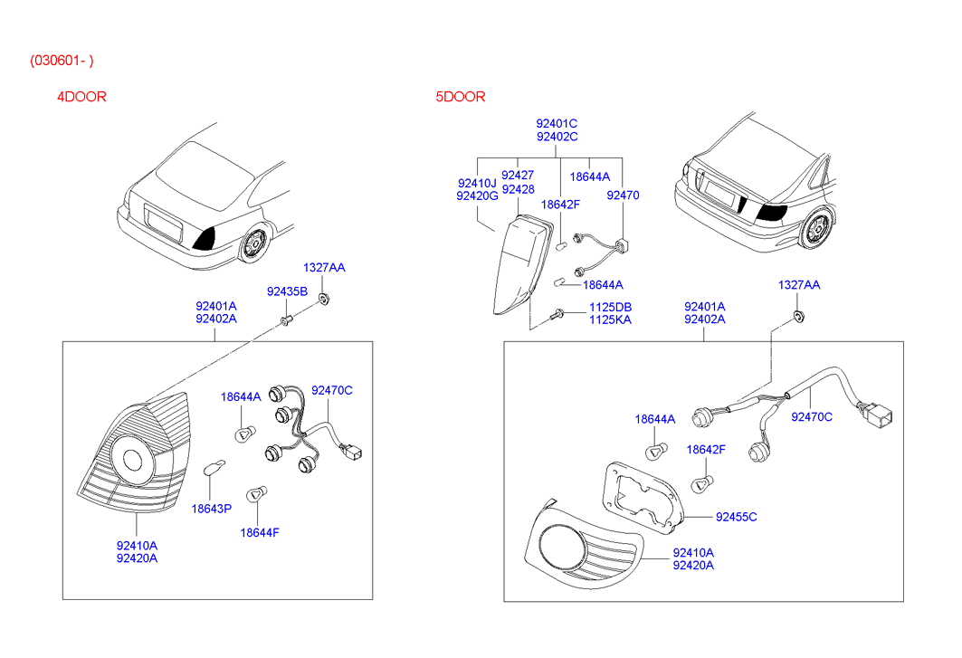 Hyundai 1864318004 - Žarulja, dodatno kočno svjetlo www.parts5.com