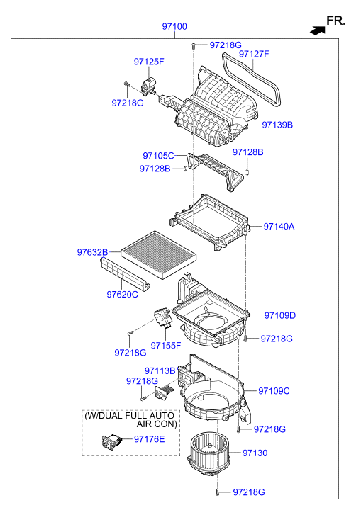 KIA 97133 F2100 - Filtru, aer habitaclu www.parts5.com