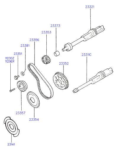 Buessing 23356-33160 - Timing Belt www.parts5.com