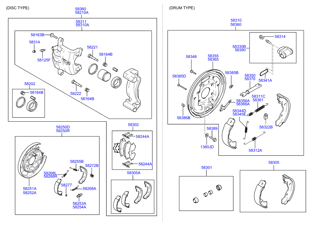 Hyundai 583302D020 - Cilindru receptor frana www.parts5.com