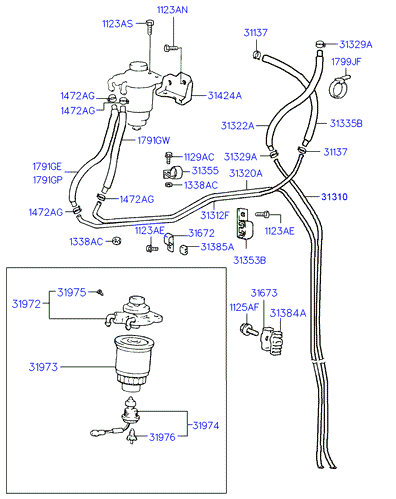 Buessing 31973-44001 - Топливный фильтр www.parts5.com