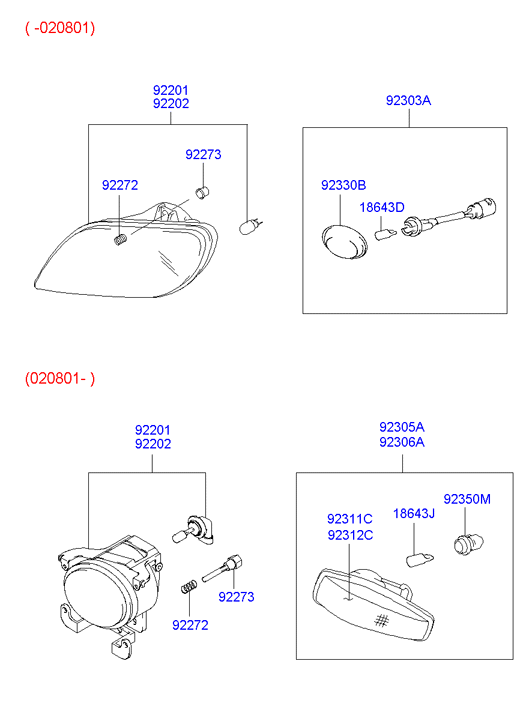 Hyundai 92330-25500 - Semnalizator www.parts5.com