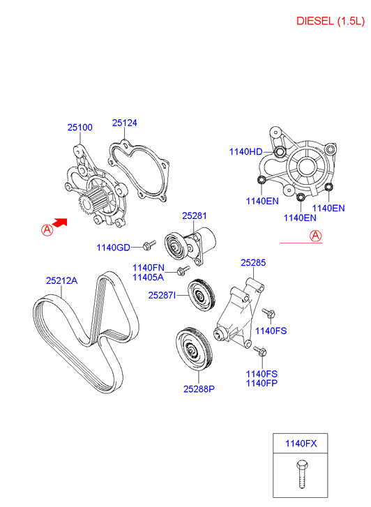 Ssangyong 2521222030 - Soonrihm www.parts5.com