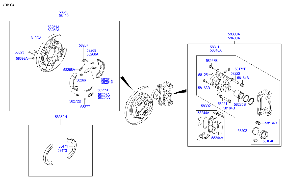 HAWTAI 5830226A00 - Set placute frana,frana disc www.parts5.com