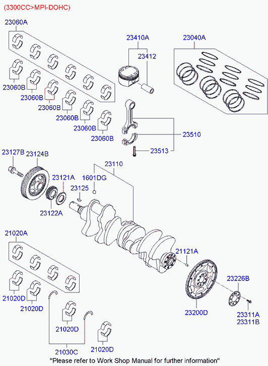 KIA 2312427400 - Jermenica,rocicna gred www.parts5.com