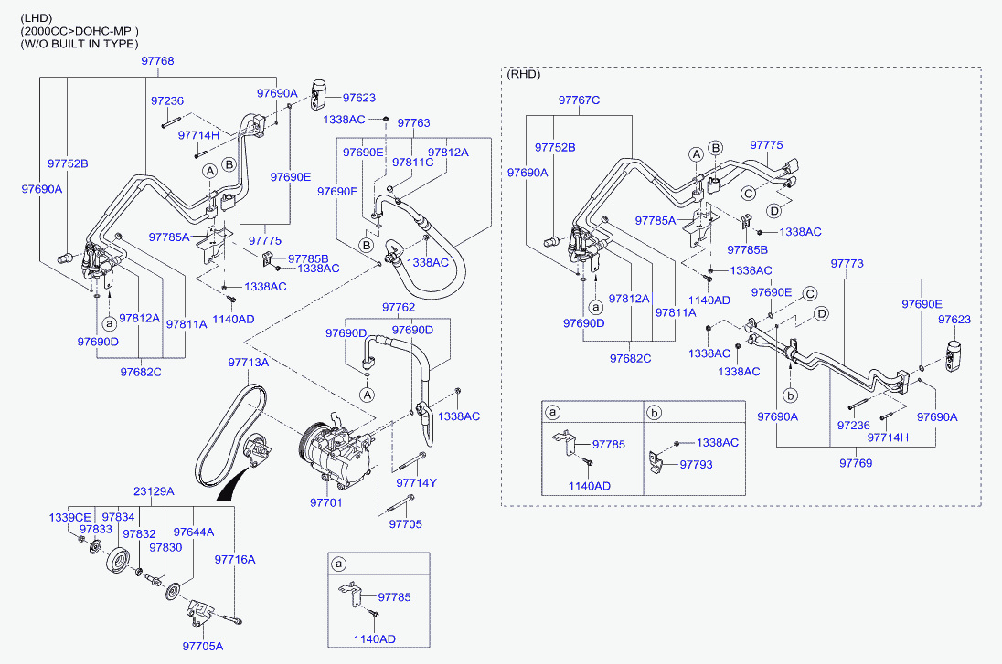 KIA 97834-29010 - Τροχαλία παρέκκλισης, ιμάντας poly-V www.parts5.com