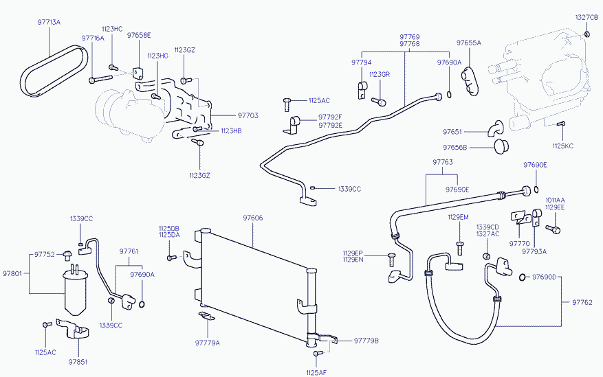 Hyundai 9769022000 - Tesnenie kolena sac. potrubia www.parts5.com