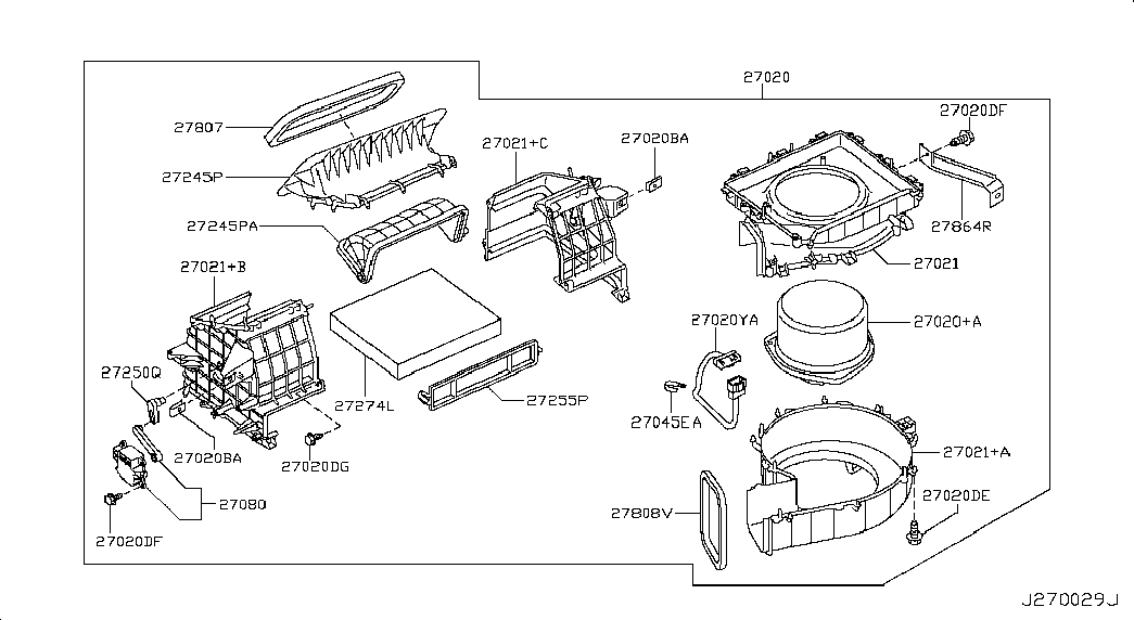 NISSAN B7277-1CA1A - Filtru, aer habitaclu www.parts5.com