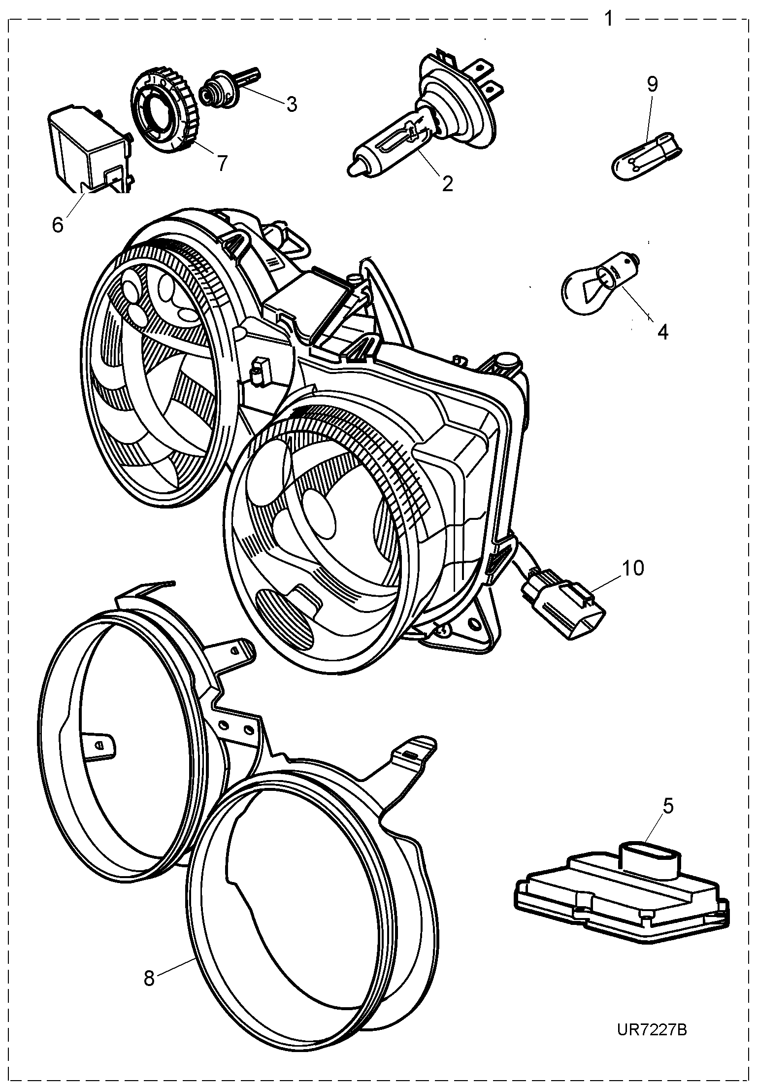 Jaguar C2S52482 - Управляващ блок, осветителна система www.parts5.com