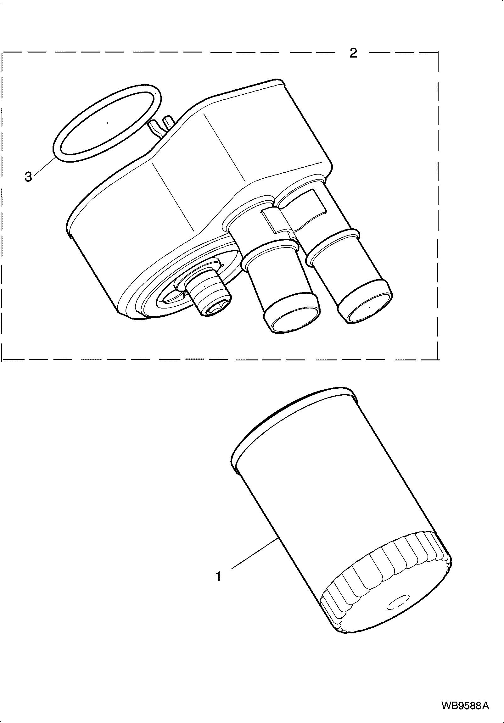 Rover XR823395 - Oljni filter www.parts5.com