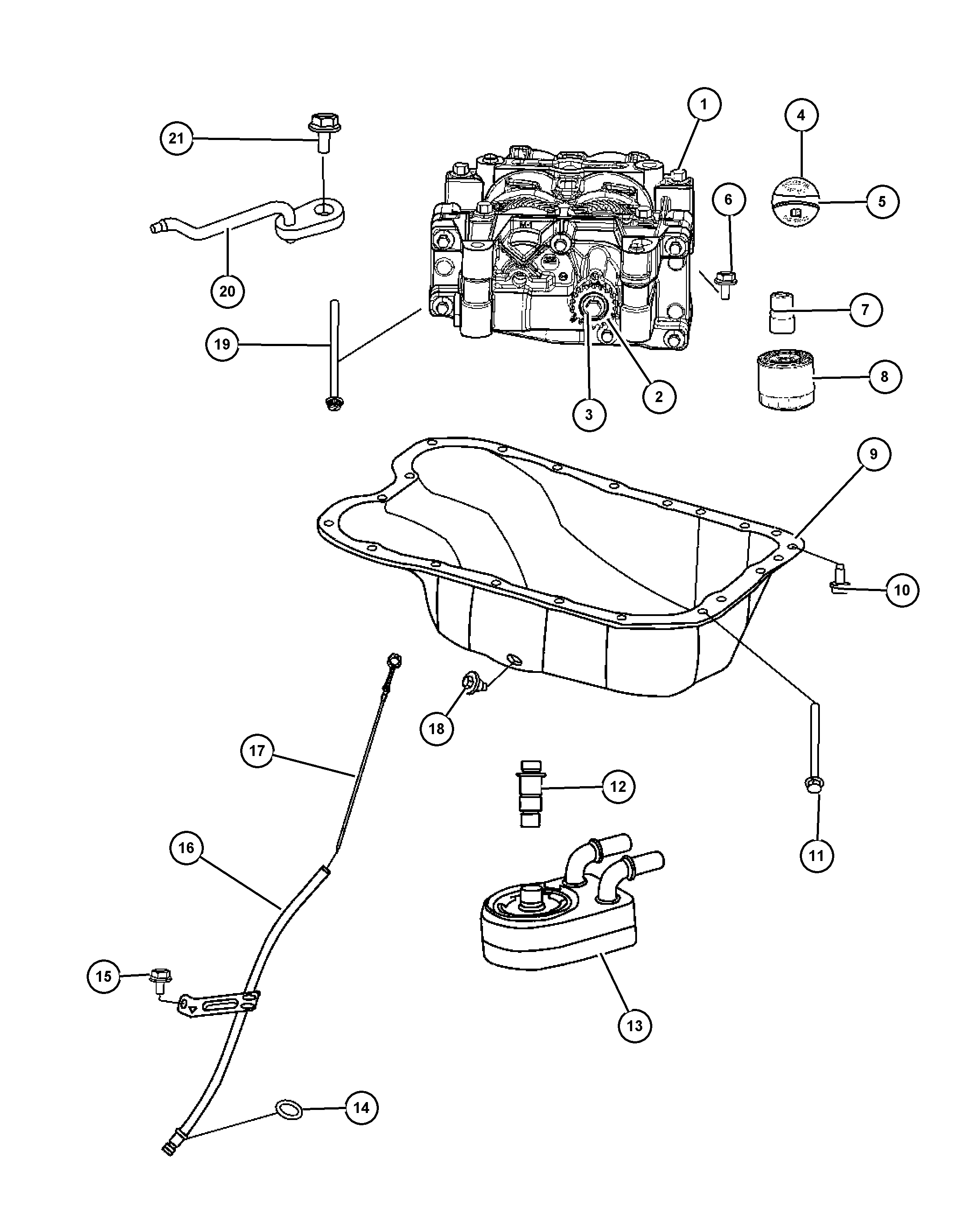 Chrysler 4884 900AB - Ölfilter www.parts5.com