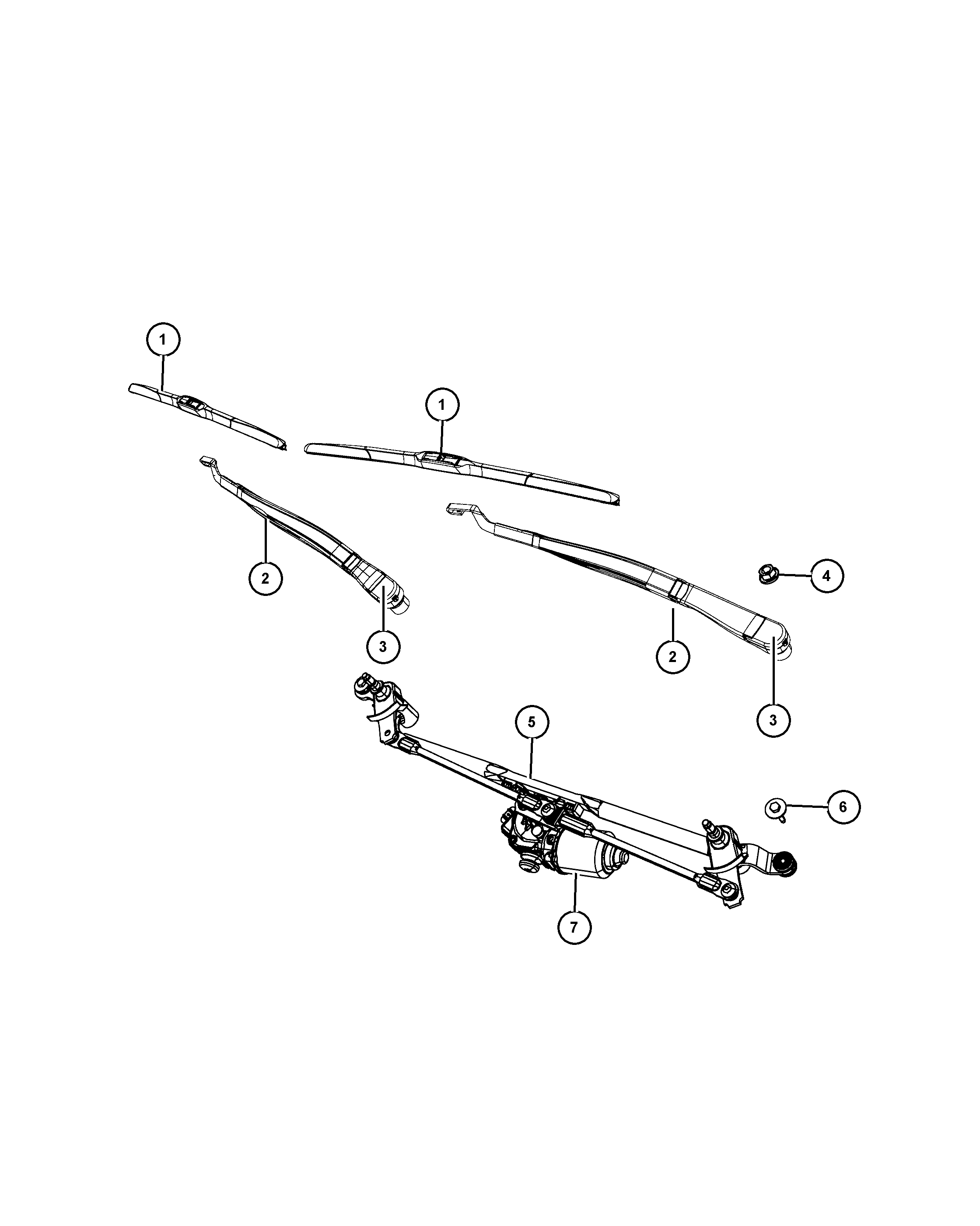 Chrysler 68194 930AA - Wischblatt www.parts5.com