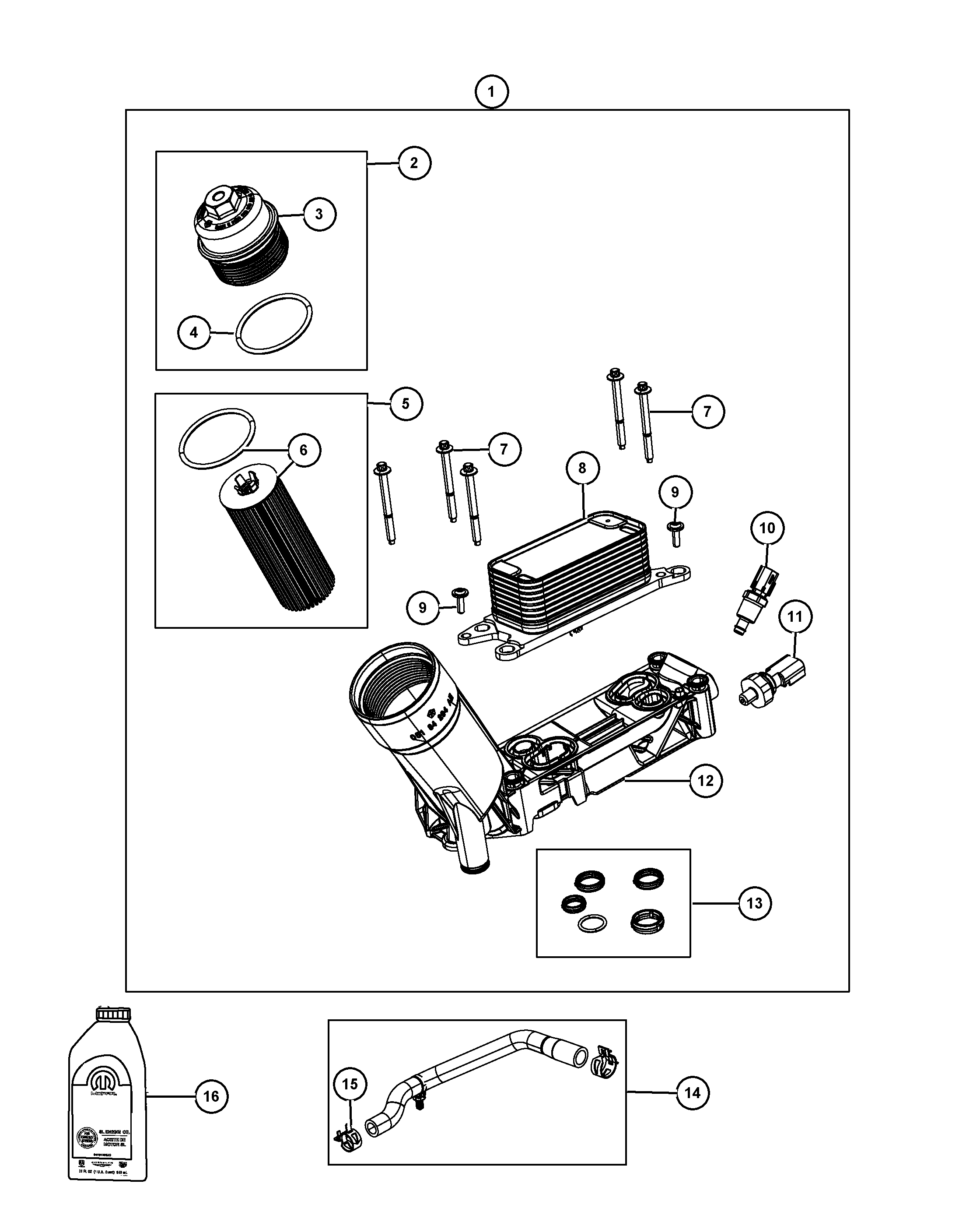 Chrysler 4761 838MA - Engine Oil www.parts5.com