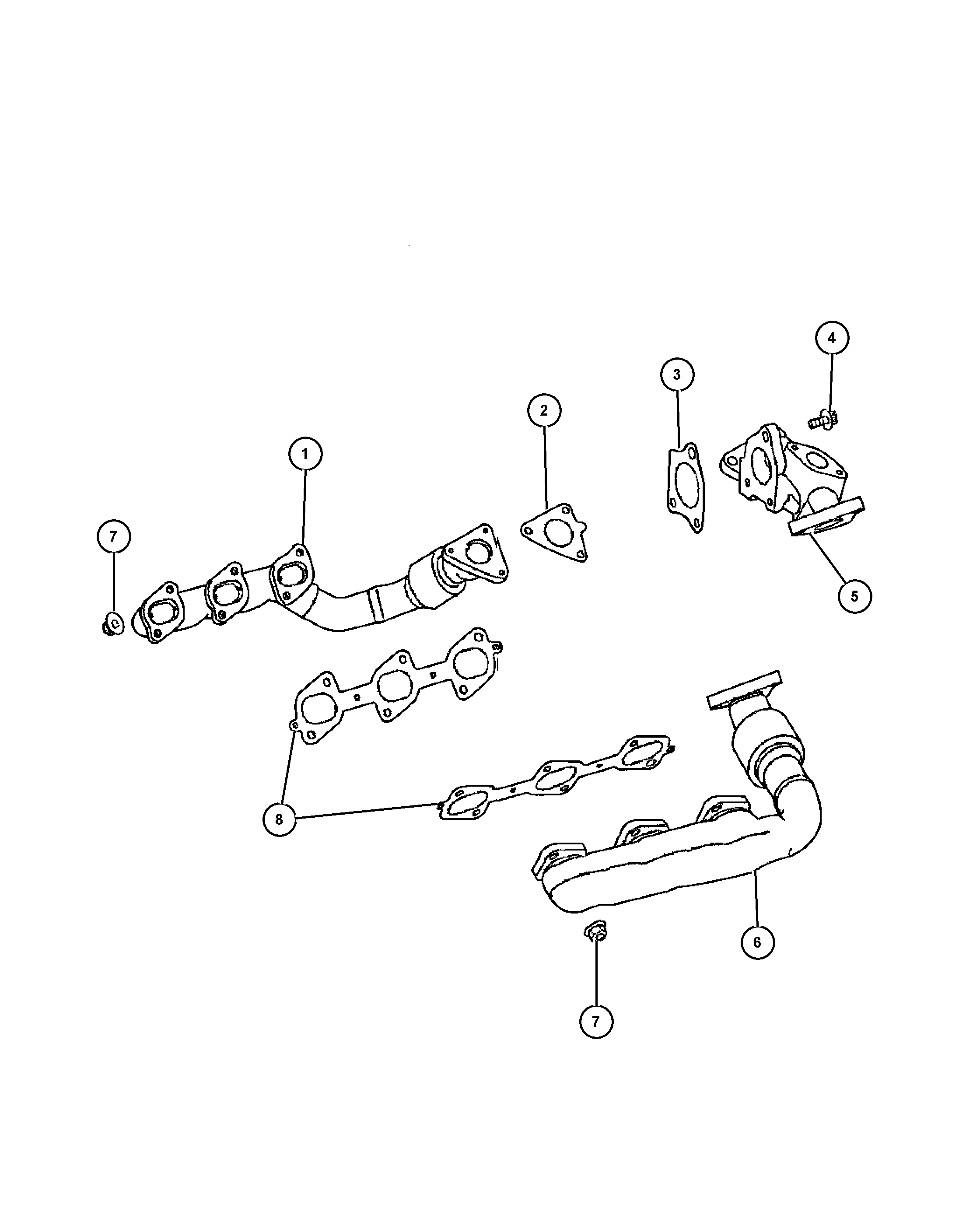 Jeep 5175 629AA - Těsnění, dmychadlo www.parts5.com