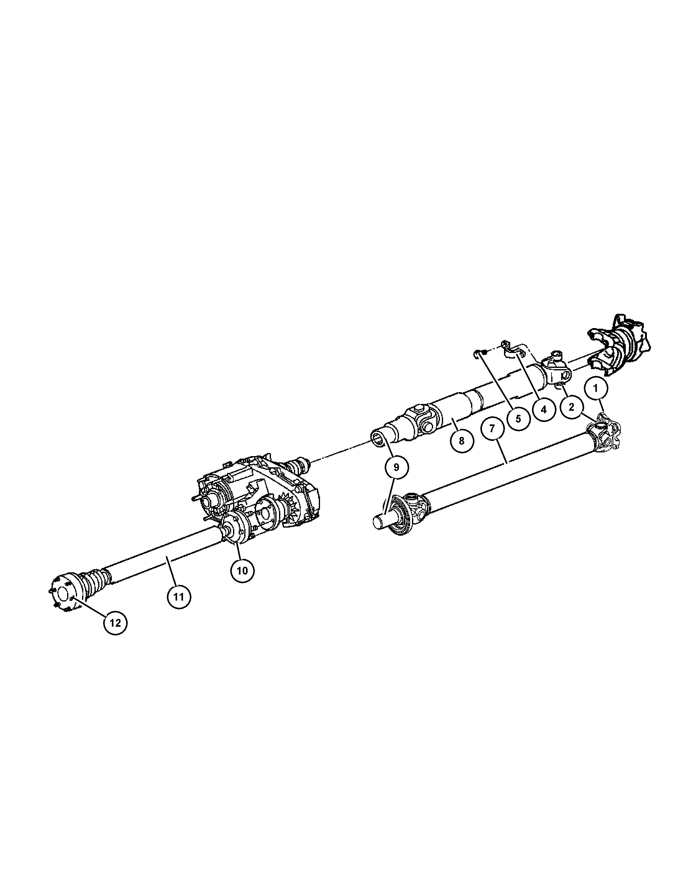 Chrysler 5015 694AA - Universal Joint www.parts5.com