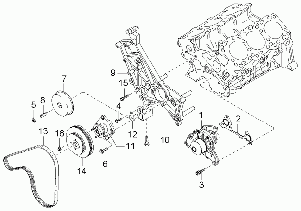 Mitsubishi 2521239800 - Curea transmisie cu caneluri www.parts5.com