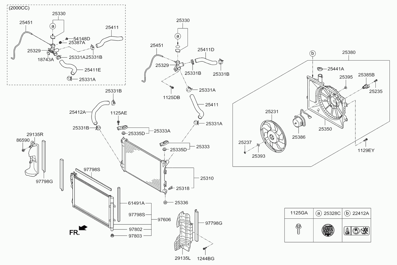 KIA 25330-1P000 - Bouchon de radiateur www.parts5.com